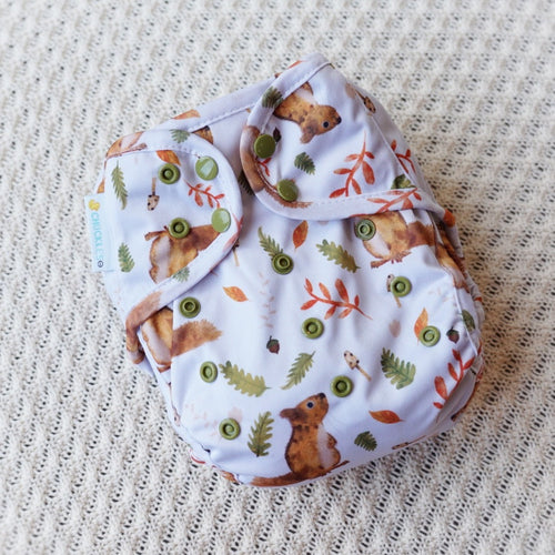 Large Nappy Cover - 4.5-19kgs - Squirreled Away