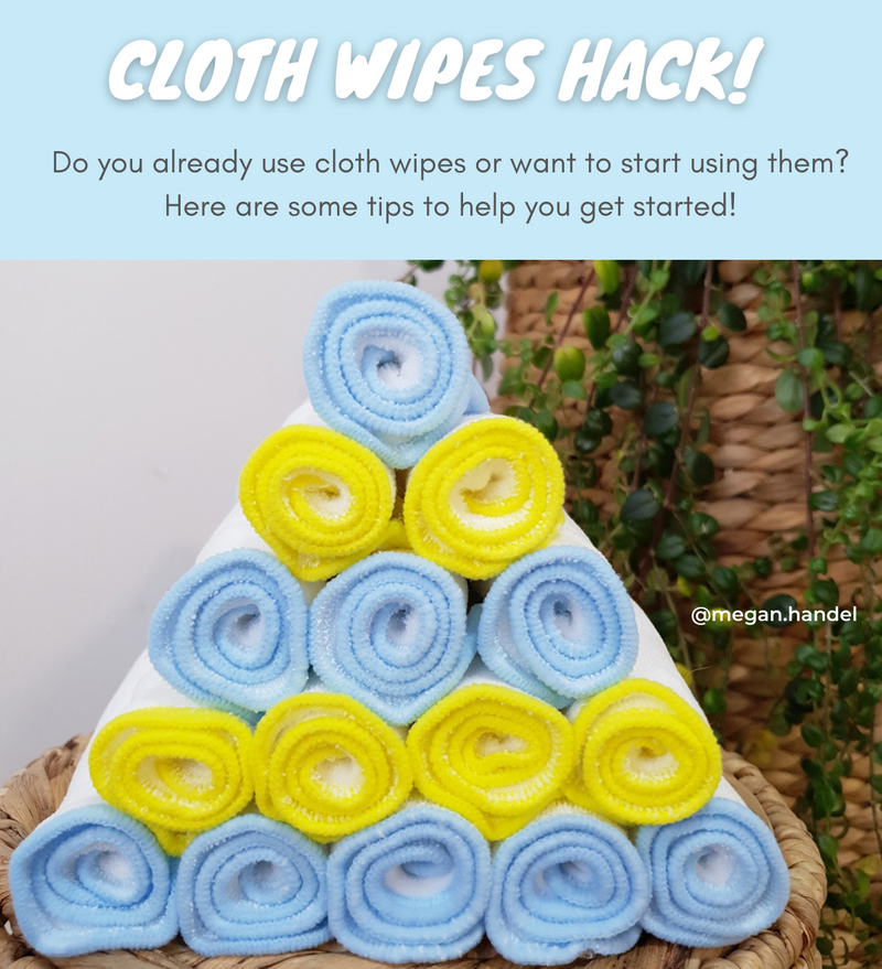 Our Cloth Wipes Storage Hack!
