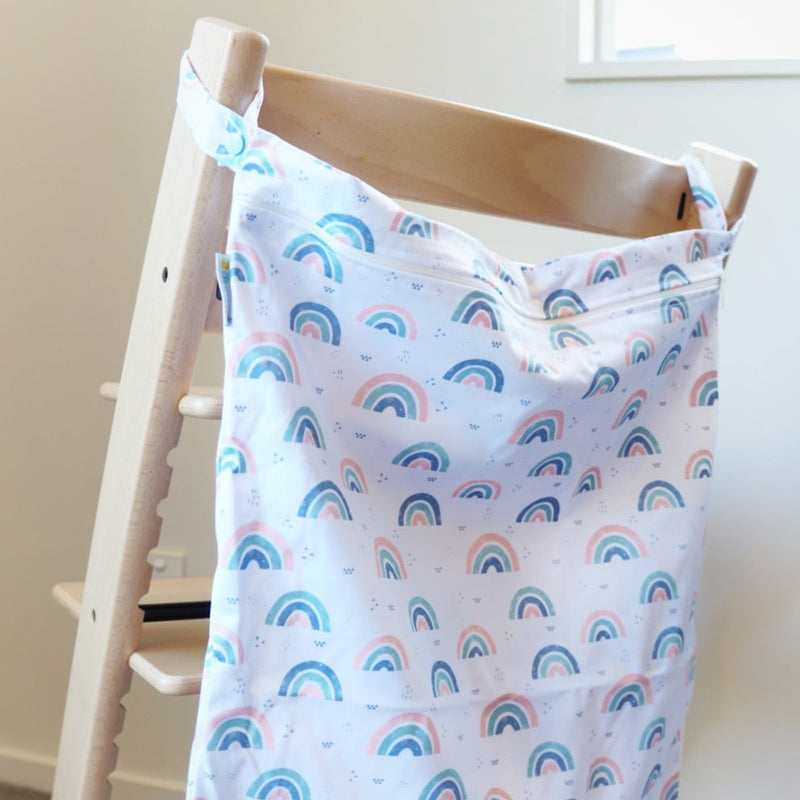 Large Wet Bag - Pretty in Pastel