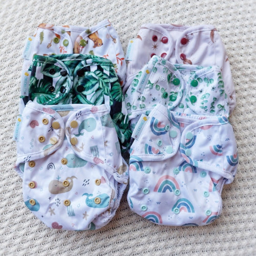 Large Nappy Cover - 4.5-19kgs - UnbeLEAFable