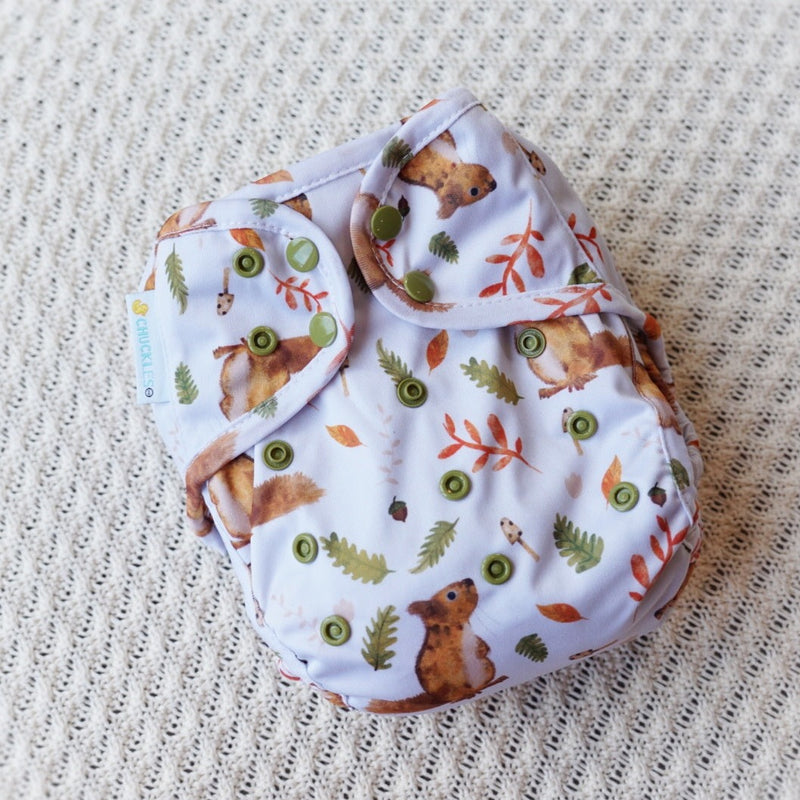 One Size Nappy Cover - 3.6-16kgs - Squirreled Away