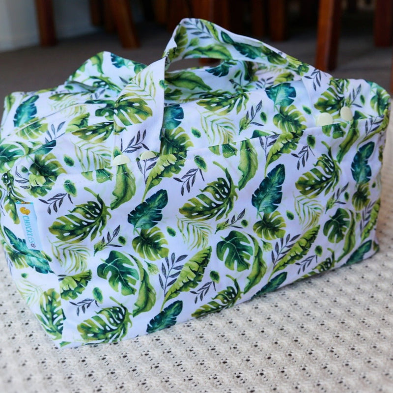 The Prima Pod - Wet Bag - Luscious Leaves
