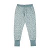 Woolbabe Relax! Merino/Organic Cotton Lounge Pants - Harbour Leaves