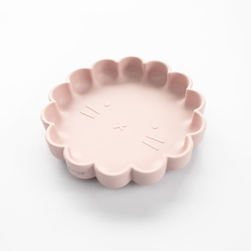Mod and Tod | Silicone Suction Lion Plate - Blush Pink