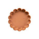 Mod and Tod | Silicone Suction Lion Plate - Cinnamon