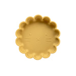 Mod and Tod | Silicone Suction Lion Plate - Mustard